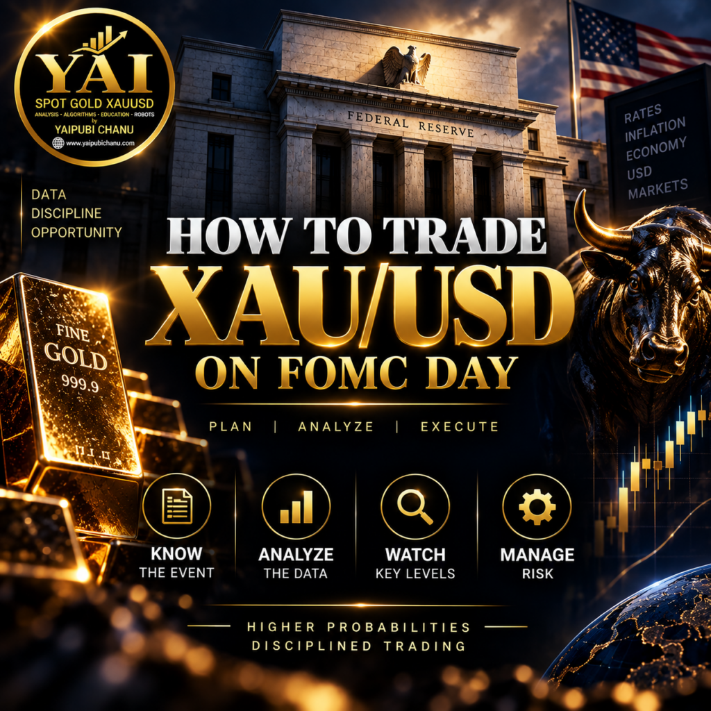 YAIPUBI CHANU How to trade XAUUSD on FOMC DAY
