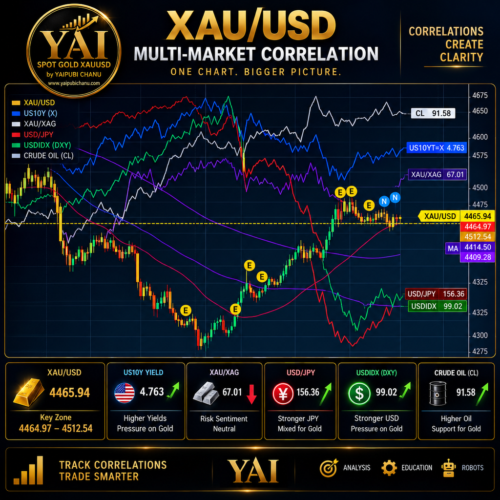Important XAUUSD COrrelations